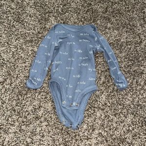 Grey onesie NB